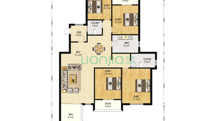 锦绣天成二手房实景图