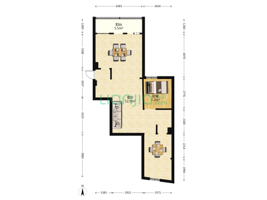 南洋新村 1室1厅0卫 76平方
