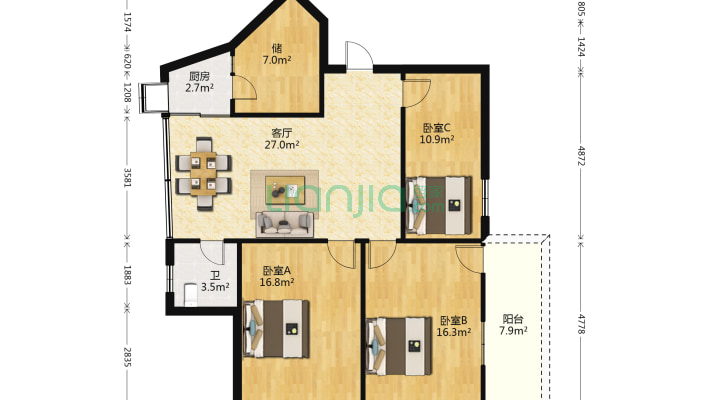 明堂路46号二手房实景图