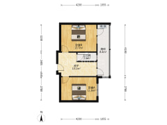 107边上 已经老小区改造  业主新装修的-涿州涿州市桃园办事处老国税局小区户型图