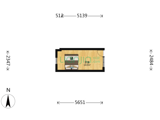 南剪子巷 1室0厅0卫 15平方
