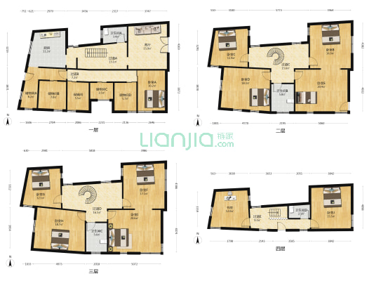 乌鲁木齐中路15弄 11室1厅4卫 394平方