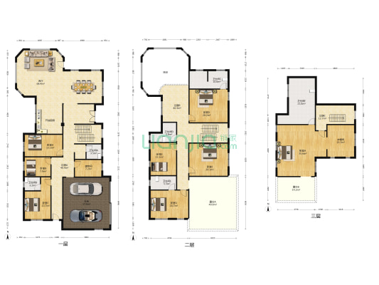 君临山水 8室1厅6卫 477平方