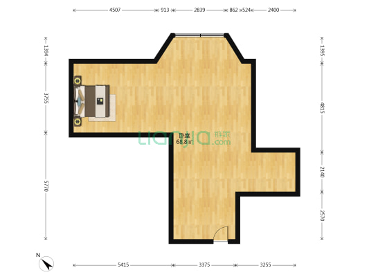 东湖新村 1室0厅0卫 86平方