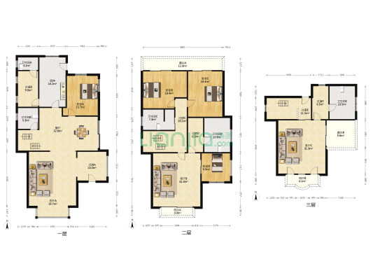 申港别墅 4室4厅5卫 400平方