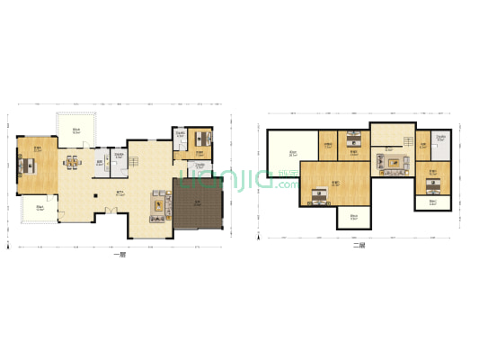 佳源山湖印 6室2厅4卫 684平方