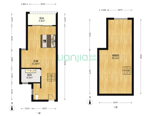 智勤大厦 1室0厅0卫 74平方