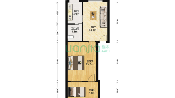 江纺北社区220户二手房实景图