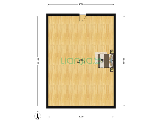 新街69号 1室0厅0卫 85平方