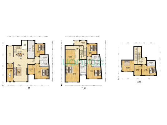万顺水原墅(别墅) 8室1厅5卫 298平方