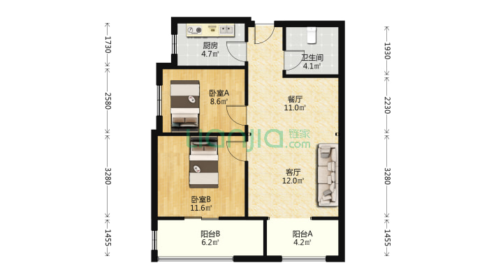 绿景未来城二手房实景图