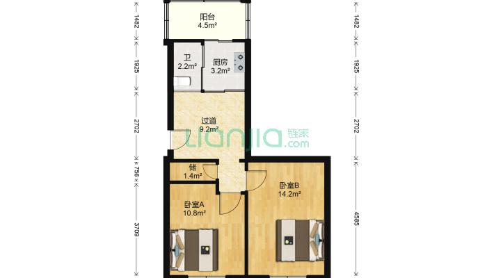 北六马路二手房实景图