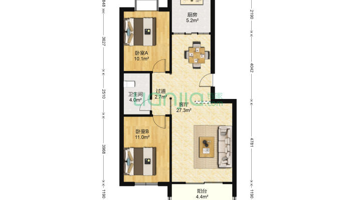 银河花园二手房实景图