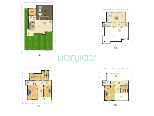 香溢美墅 6室2厅4卫 321平方