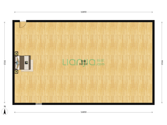 侨力大厦 1室0厅0卫 176平方
