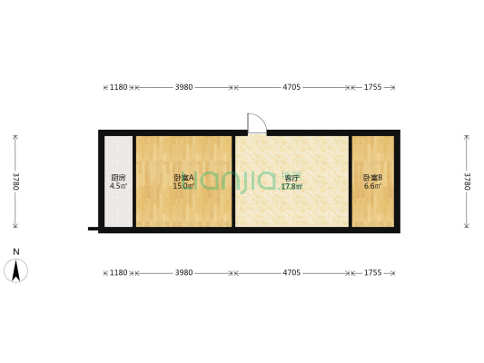 汽运南村 2室1厅0卫 42平方