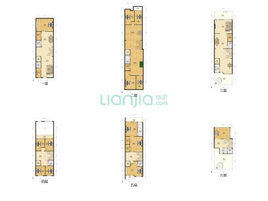紫园 16室4厅9卫 291平方