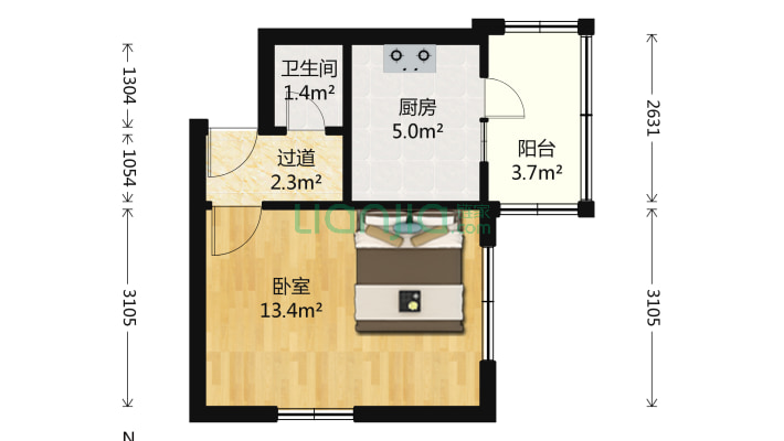 五建小区二手房实景图