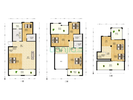 中驰湖滨 8室2厅3卫 208平方