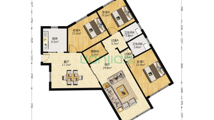 鼓楼花苑二手房实景图