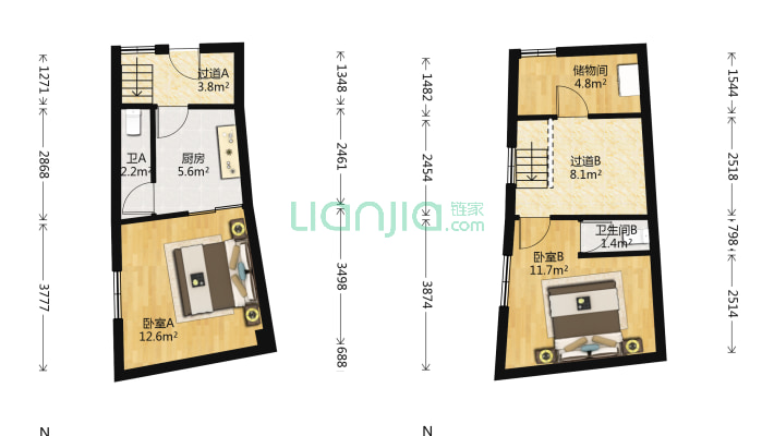 二王街二手房实景图