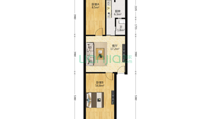 淘沙塘二手房实景图