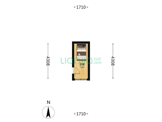 禄米仓东巷 1室0厅0卫 9平方