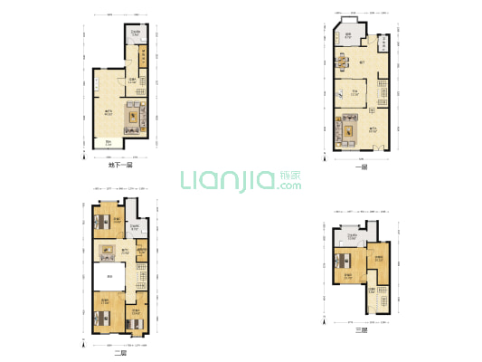 大华颐和华城(别墅) 4室3厅4卫 296平方