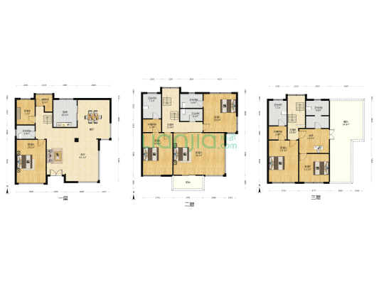 嘉园 8室1厅6卫 353平方