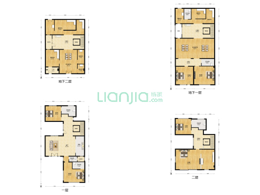 府右十八号 8室1厅6卫 597平方