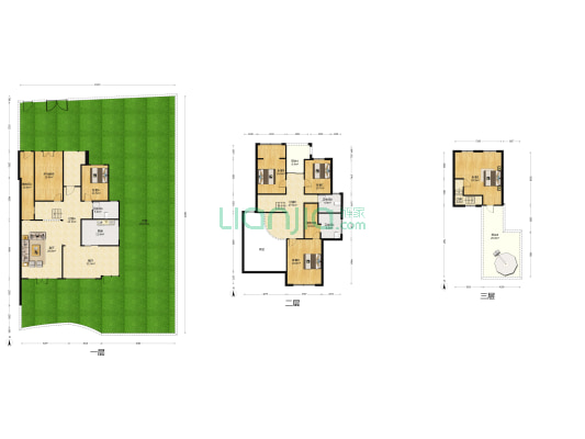 斑竹苑 6室2厅3卫 265平方