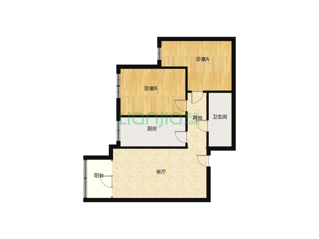 静馨嘉苑 2室2厅 370万-北京静馨嘉苑二手房