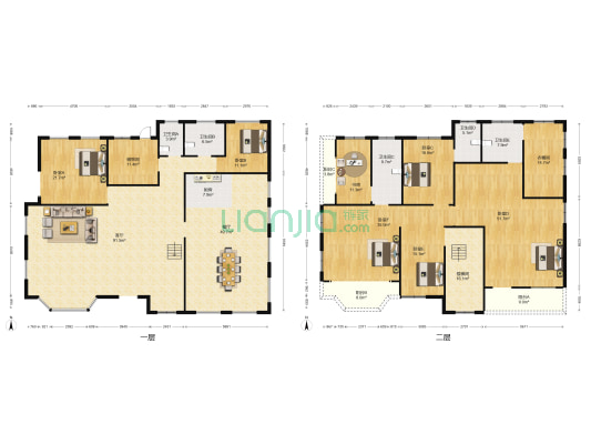 兰花新苑 7室2厅5卫 716平方