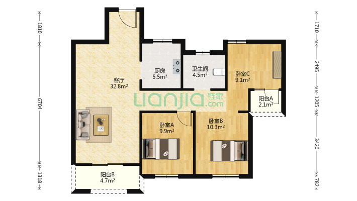 海林康桥官邸二手房实景图
