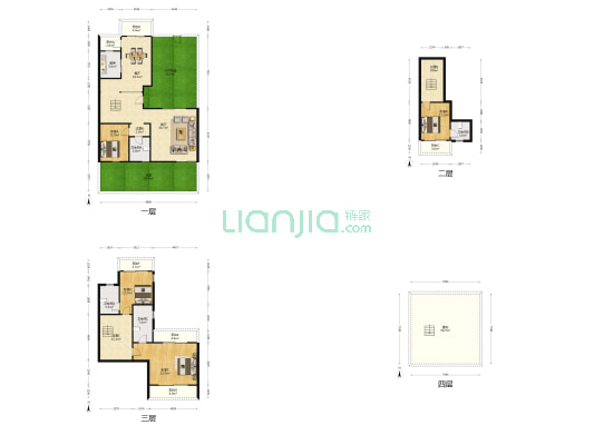 金湖翡翠山 4室2厅4卫 225平方