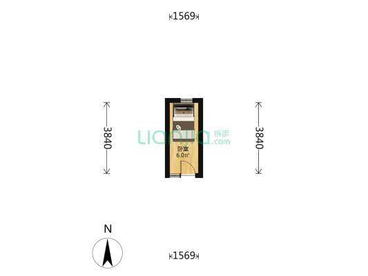 文华胡同 1室0厅0卫 8平方