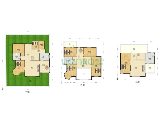 普利艾伦庄园 6室4厅3卫 563平方