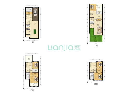 恒大西山檀府 5室3厅6卫 240平方