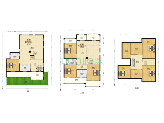 紫琅花园别墅 7室4厅3卫 262平方