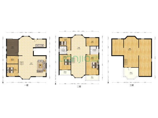 太湖美山庄 5室1厅2卫 350平方