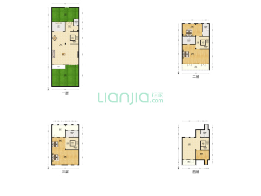 绿城御园 4室1厅5卫 525平方