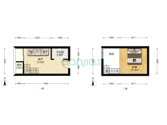 呈贡第七街区 1室1厅1卫 28平方