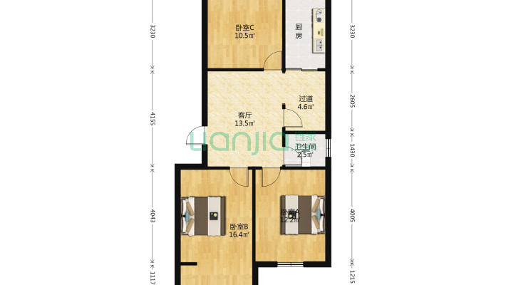 火车站宿舍小区二手房实景图
