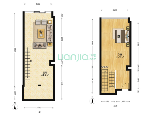 新城领寓 1室1厅0卫 110平方