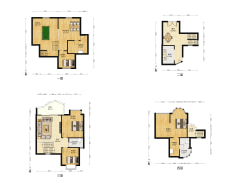 沙区大四房  业主住家装修 业主诚心卖-重庆华宇西城丽景户型图