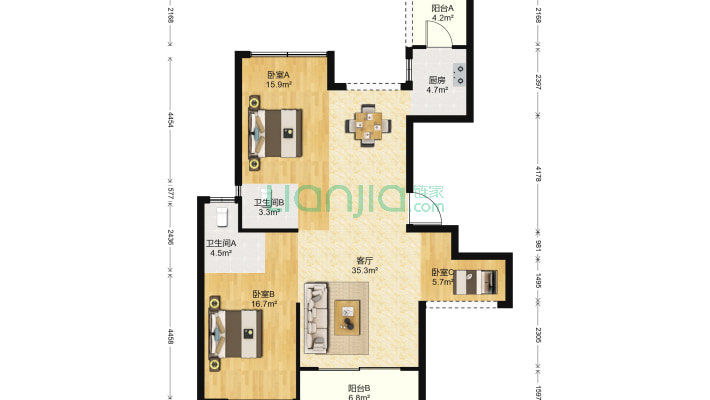 双江御景二手房实景图