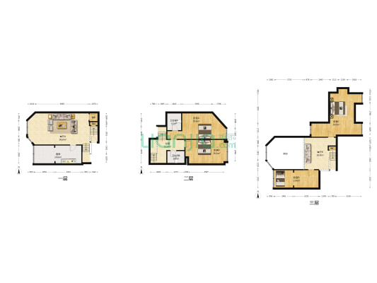 翠湖温泉花园 4室2厅2卫 232平方