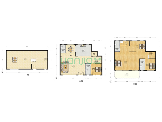 上德花园 4室1厅4卫 276平方