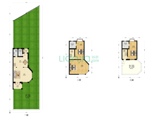 太师府别墅 3室2厅3卫 151平方