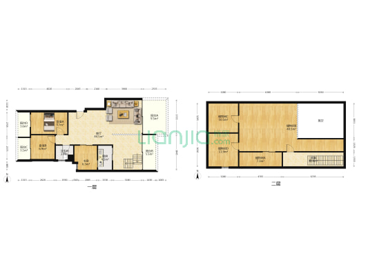 江南第一城 3室1厅1卫 100平方